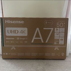 Hisense 50" Class A7 Series LCD 4K UHD Smart Google TV 50A7N