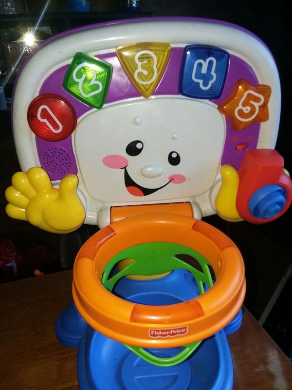 Fisher price basketball hoop toy for Sale in Henderson, NC OfferUp