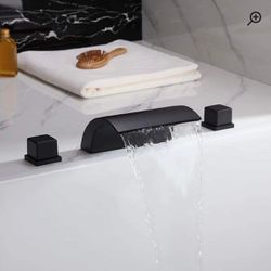 Widespread Faucet 2-handle Bathroom Faucet for Roman tub, G12