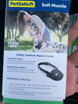 Dog muzzle