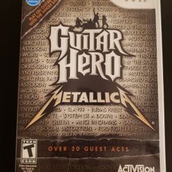 Guitar Hero: Metallica (Nintendo Wii, 2009) 