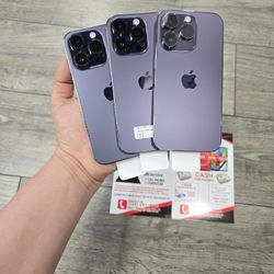 Iphone 14 Pro 128gb Unlocked! Financing Available Only 50 Down📲