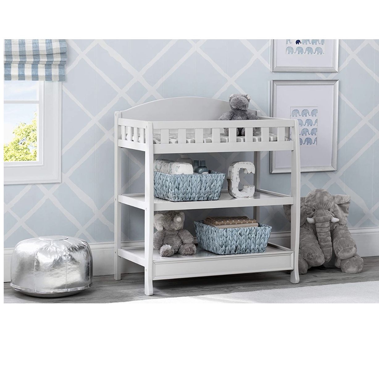 Delta White Changing Table