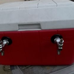 2 Tap Jockey Box Kit W Cooling Plate 