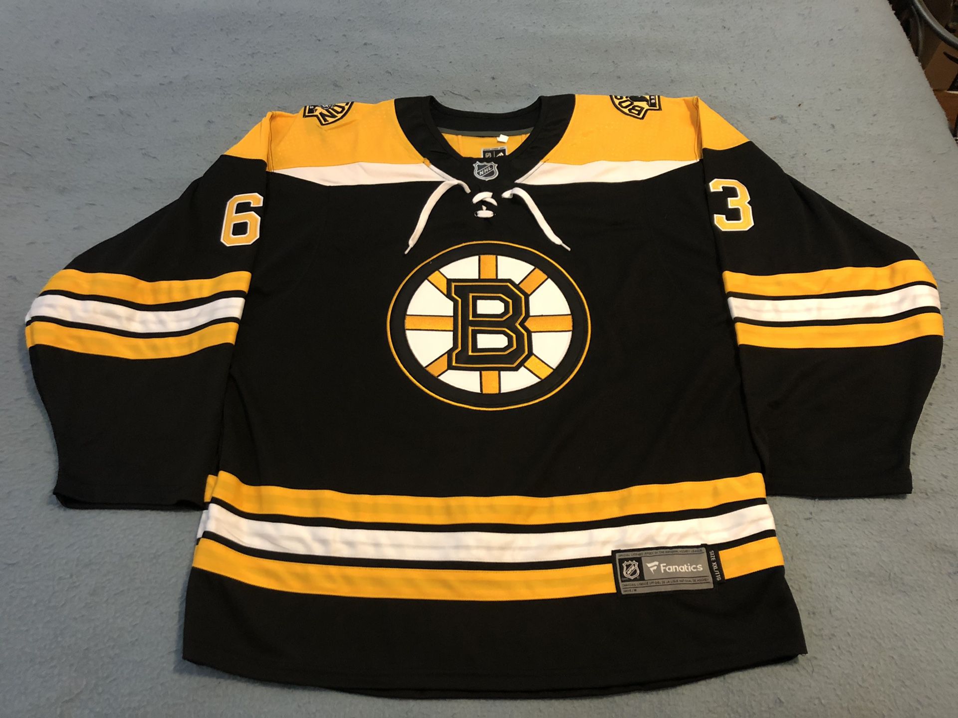 Boston Bruins Brad Marchand NHL jersey