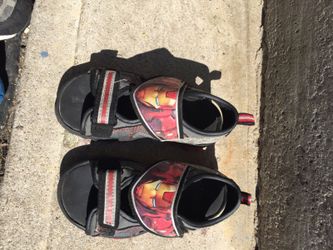 Ironman size 11 toddler boys sandals