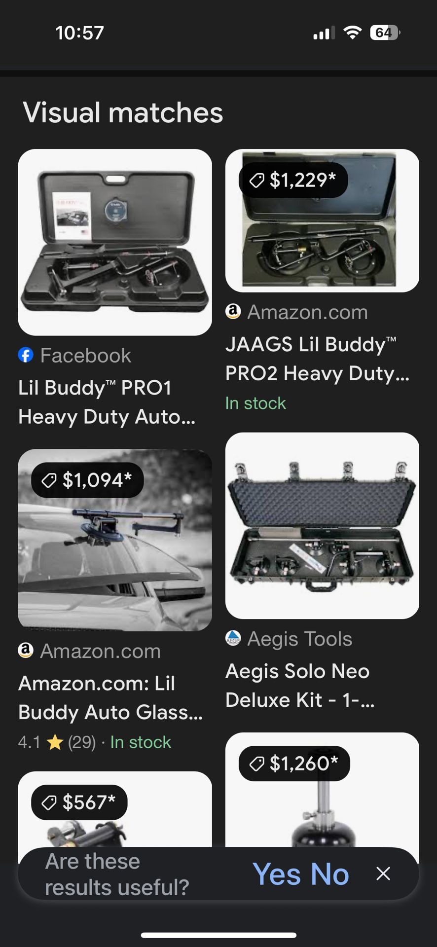 Windshield installer
