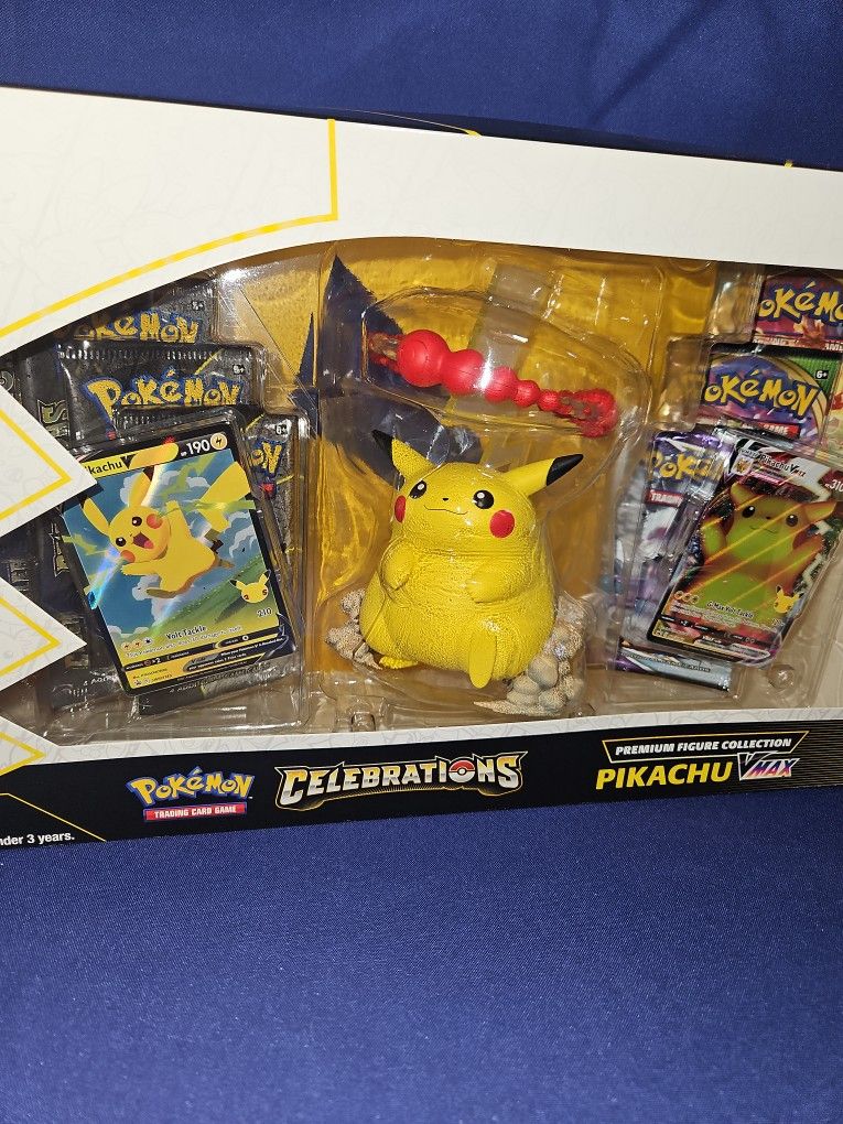 Pickachu Box Set Pikachu Figure Celebrations Box