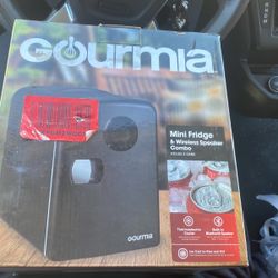 Gourmia Mini Fridge With Speaker 