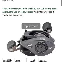 Lew's TP2 Baitcast Reel 