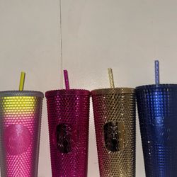 4 Starbucks Tumblers 