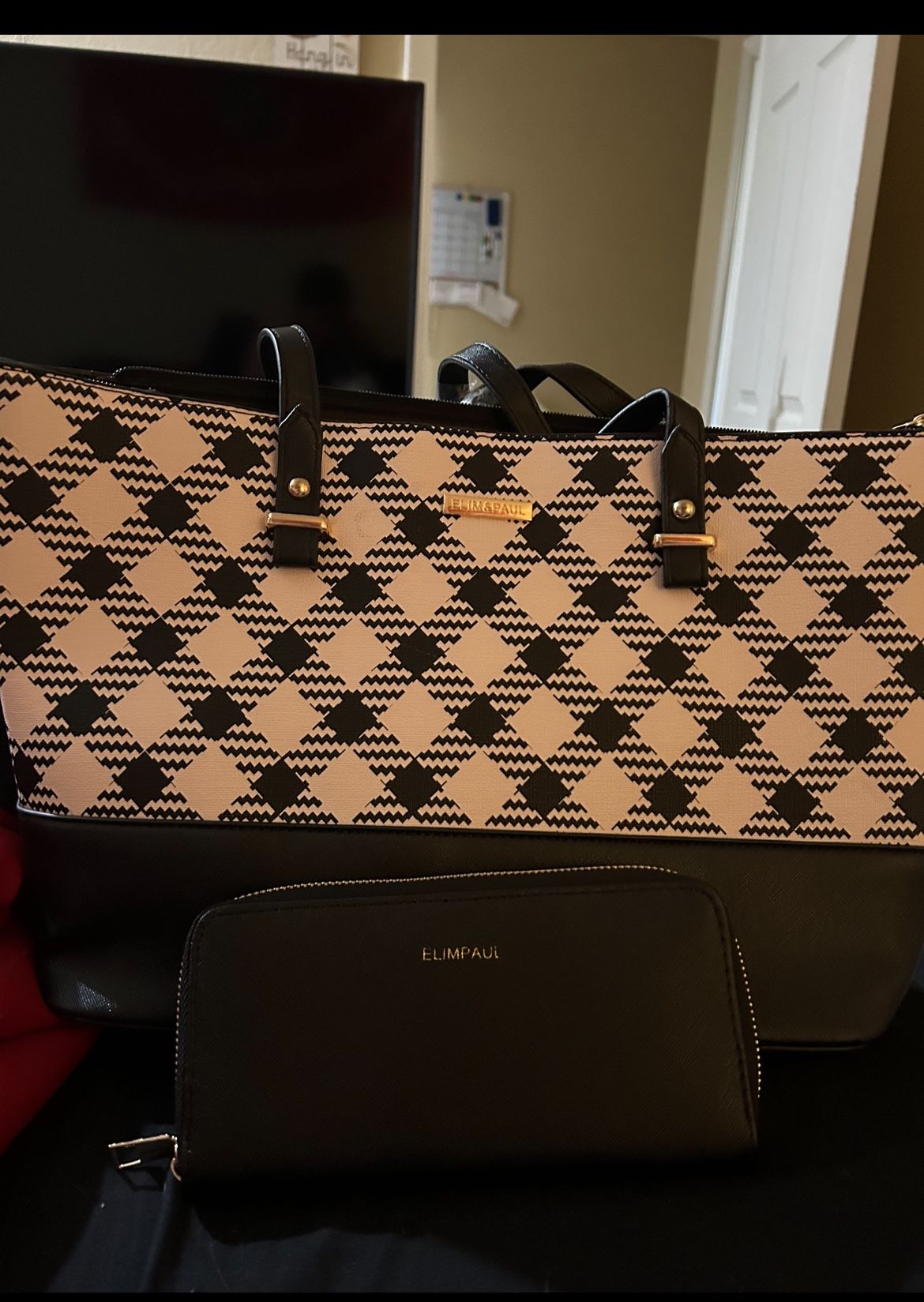 Women’s Large Elim &Paul Bag With Wallet