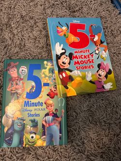 Disney 5-Minute Stories Books – Mickey Mouse & Disney/Pixar