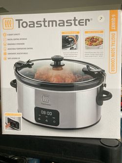 Toastmasters Slow Cooker 6 Quarts