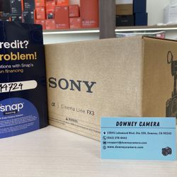 Sony FX3a Cinema camera limited Time sale!