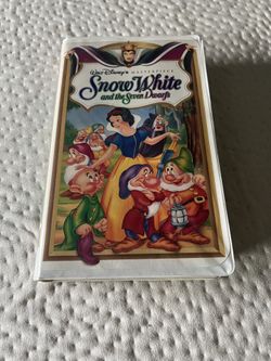 Disney's Snow White and the Seven Dwarfs Masterpiece VHS (Collector's Edition)