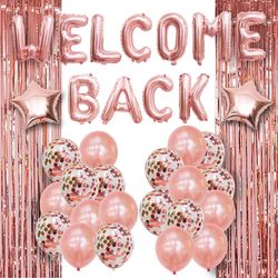 Office Welcome Banner & Balloons - School & Home Decorations - Party Pack