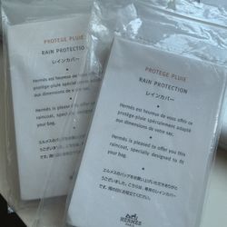 NEW Authentic Hermes Handbag Raincoat Rain Protection Cover (Lindy 26/30/34, Bolide Mini/25/27)