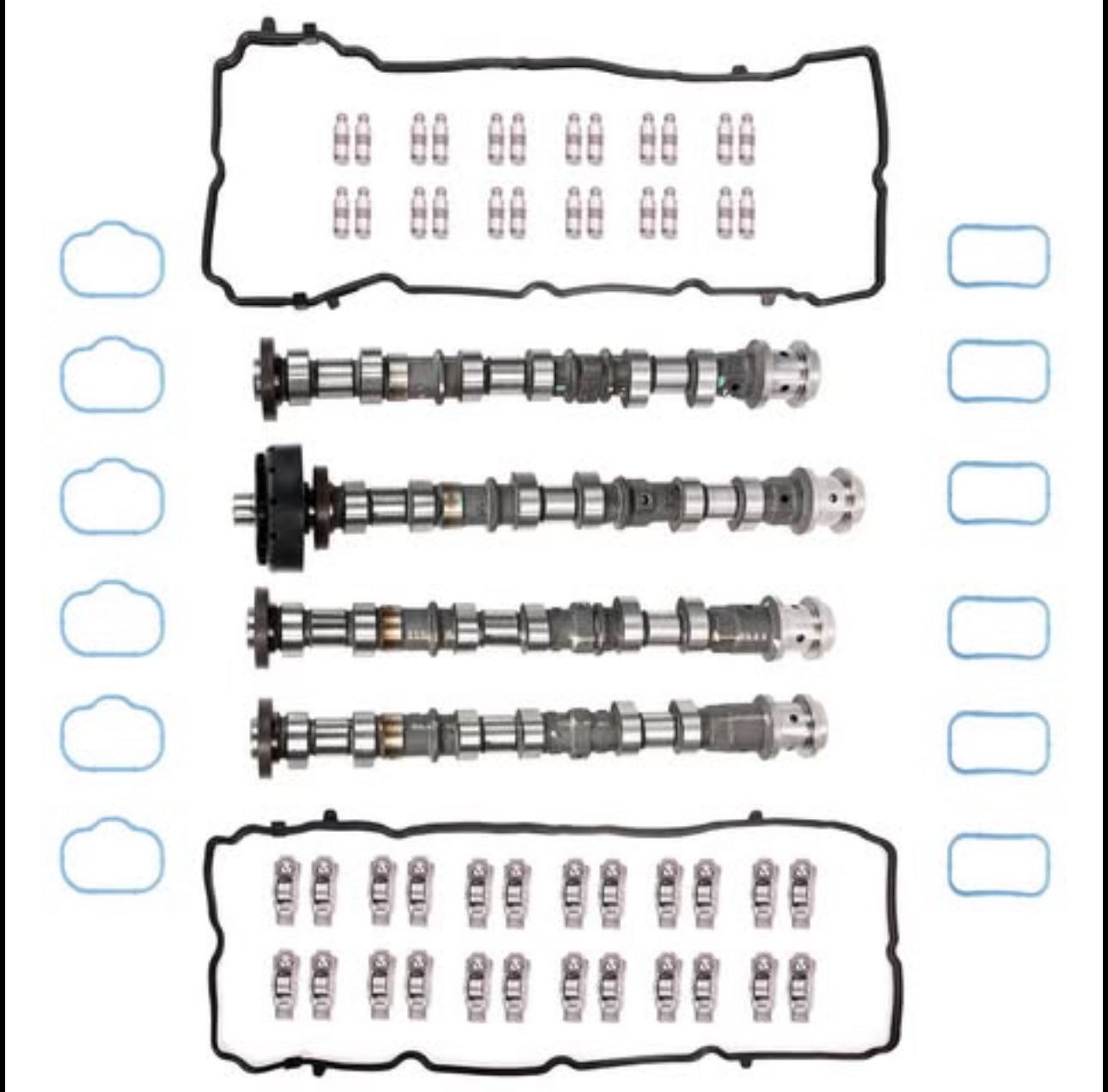 JAVOUKA Engine Camshafts, Rockers & Lifters Kit for 3.6L V6 Pentastar