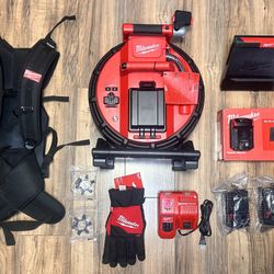 MILWAUKEE® M18 self Leveling Color 100 Ft Flexible Line Inspection Camera