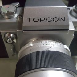 Topcon RE Super Camera & Tokyo Kogaku RE Auto - Topcor 5.8cm F1.4 Lens