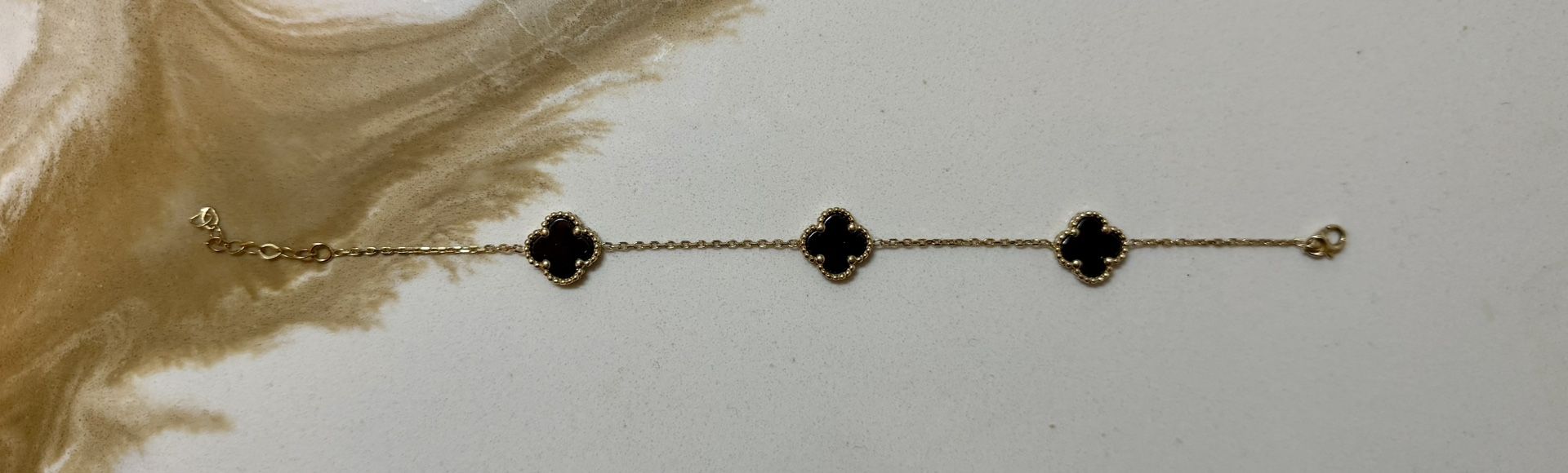 Van Cleef 14 K Solid Bracelet Designer 