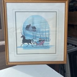 “Lovers Ride” Wall Art By P Buckley Moss
