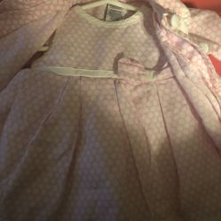 Bebe Newborn Dress And Coat  Size 0-3 Months 