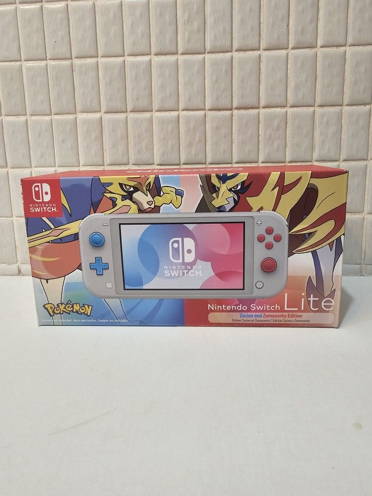 Nintendo Switch Lite Zacian & Zamazenta Edition 