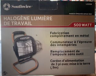 500 WATT Halogen Work light