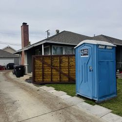 Portable toilet rental