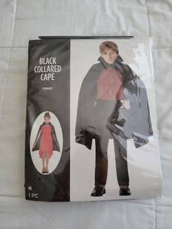 Black Cape Costume 