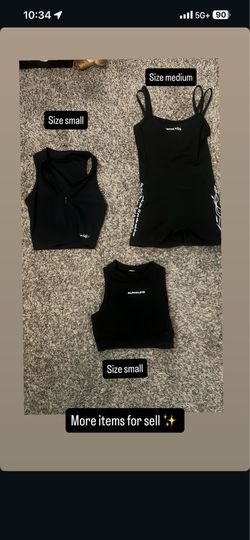 Woman’s Sports Bras: size small and one medium