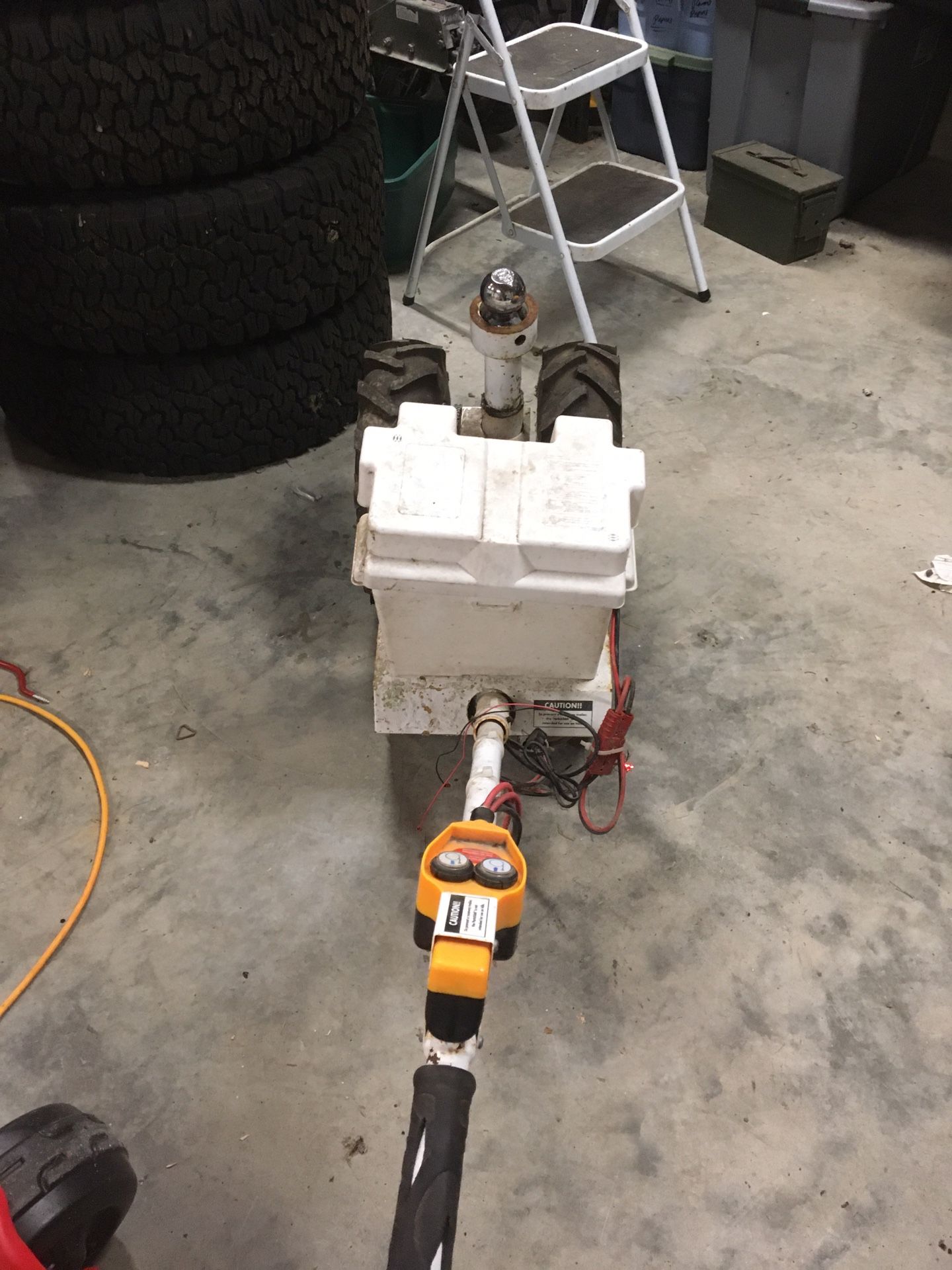 Parkit 360 10,000 lbs electric dolly 1 7/8 ball 2” ball 2 5/16” ball
