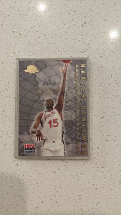 Hakeem Olajuwon USA Basketball Trading Card