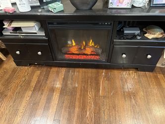 TV Stand & Fire place