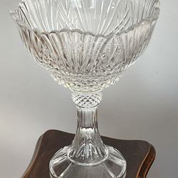 Crystal Pedestal Bowl