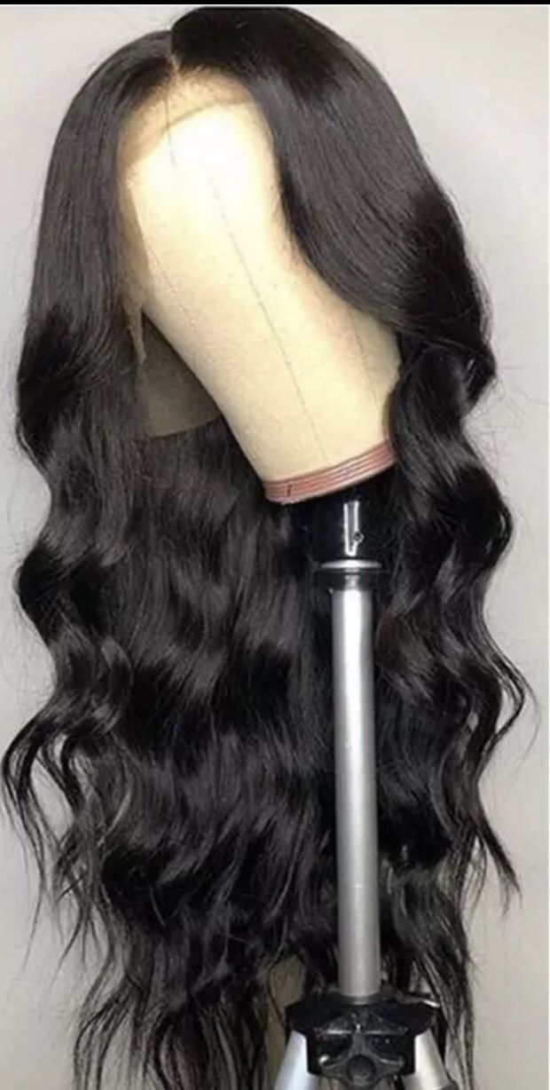 18 inch Brazilian hair lace front pre plucked lace front