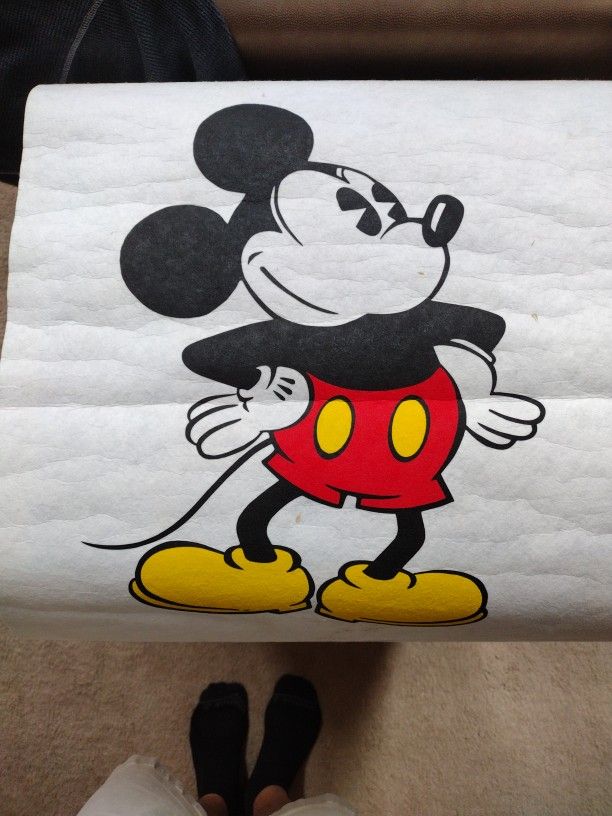 Felt Picture Of Mickey Mouse For Sale 