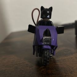 Catwoman With Motorcycle 