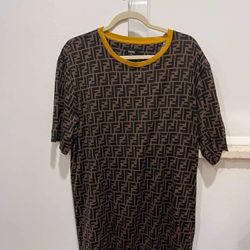 Authentic Fendi Men’s Cotton T-shirt
