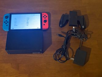 Nintendo Switch OLED Console with Dock and Accessories