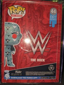 FUNKO Pop The Rock #44 Art Series
