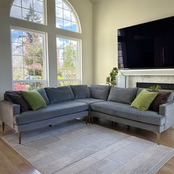 West Elm Andes 3-Piece Sectional Sofa