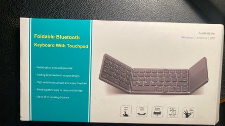 Foldable keyboard bluetooth