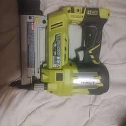 Ryobi 18 Volt Cordless Crown Stapler 