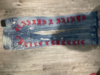 Stacked Jeans