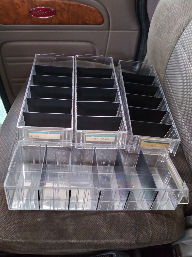 4 AKRO MILS REPLACEMENT DRAWERS WITH DIVIDERS #22-451