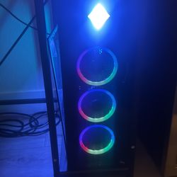 Omen 45l pc, black, 2 extra 16 gigabyte ram pieces, with an apex pro mini keyboard, and g pro superlight mouse