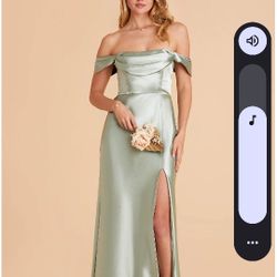 Sage Green Formal Dress